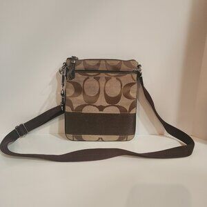 Coach Bags | Coach Swing Pack Crossbody Shoulder Bag Purse Brown